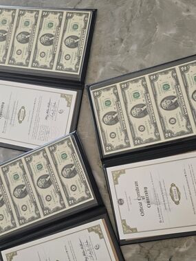 $2 Bill Uncut Sheets, US Currency